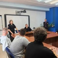 Шаг в профессию: встреча студентов-юристов с представителями МВД